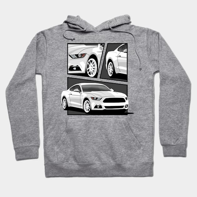 Mustang gt500 Hoodie by Rebellion Store